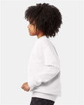 Hanes P360 White — on model side