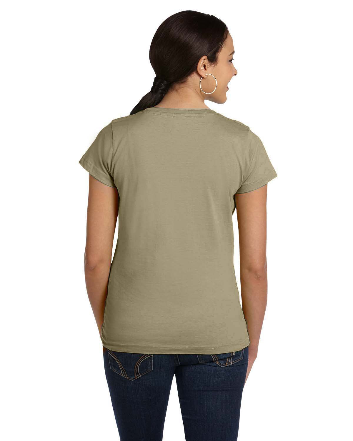 Women's Fine Jersey T-Shirt - Coyote Brown
