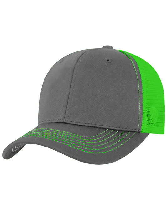Unisex Ranger Cap - Charcoal / Neon Green