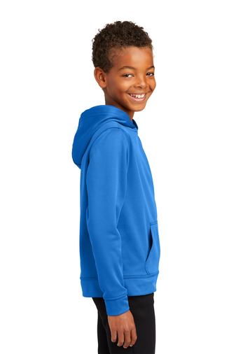 Youth Performance Fleece Pullover Hoodie - Royal