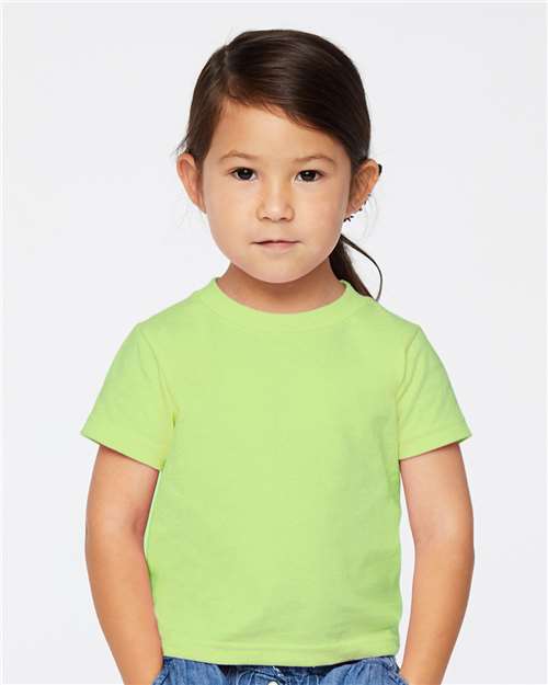 Rabbit Skins 3301T Key Lime — on model front