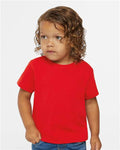 Rabbit Skins 3301T Red — on model front