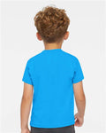 Rabbit Skins 3301T Turquoise — on model back