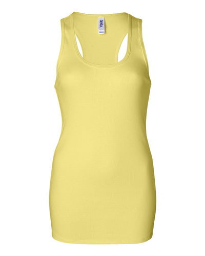 Women’s 2X1 Rib Racerback Tank - Yellow