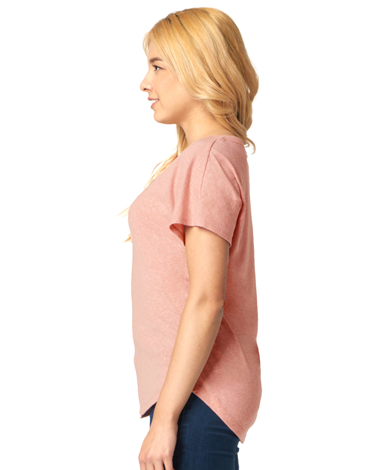 Women's Triblend Dolman - Desert Pink
