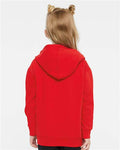 Rabbit Skins 3346 Red — on model back