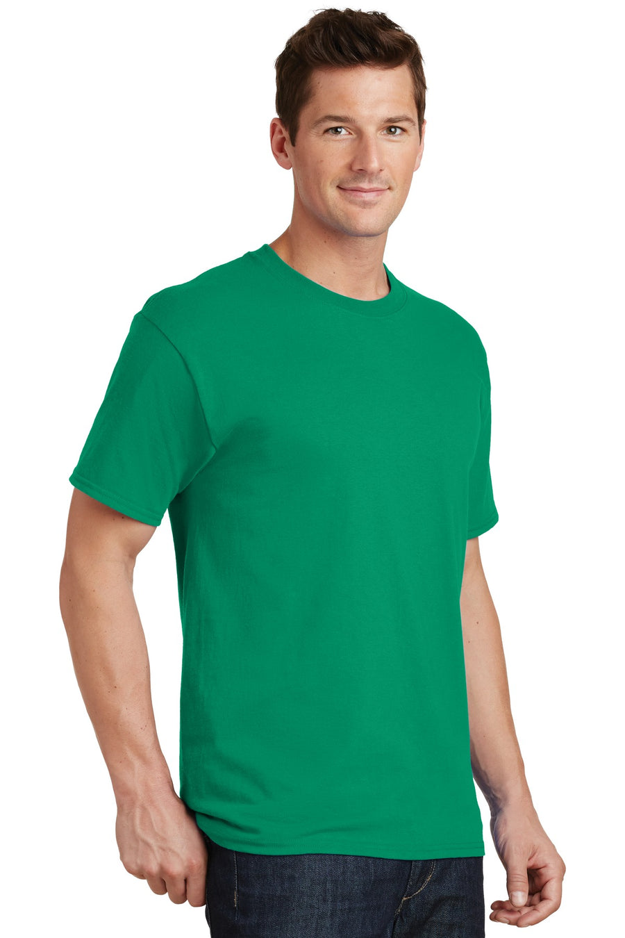 Unisex Core Cotton Tee - Kelly