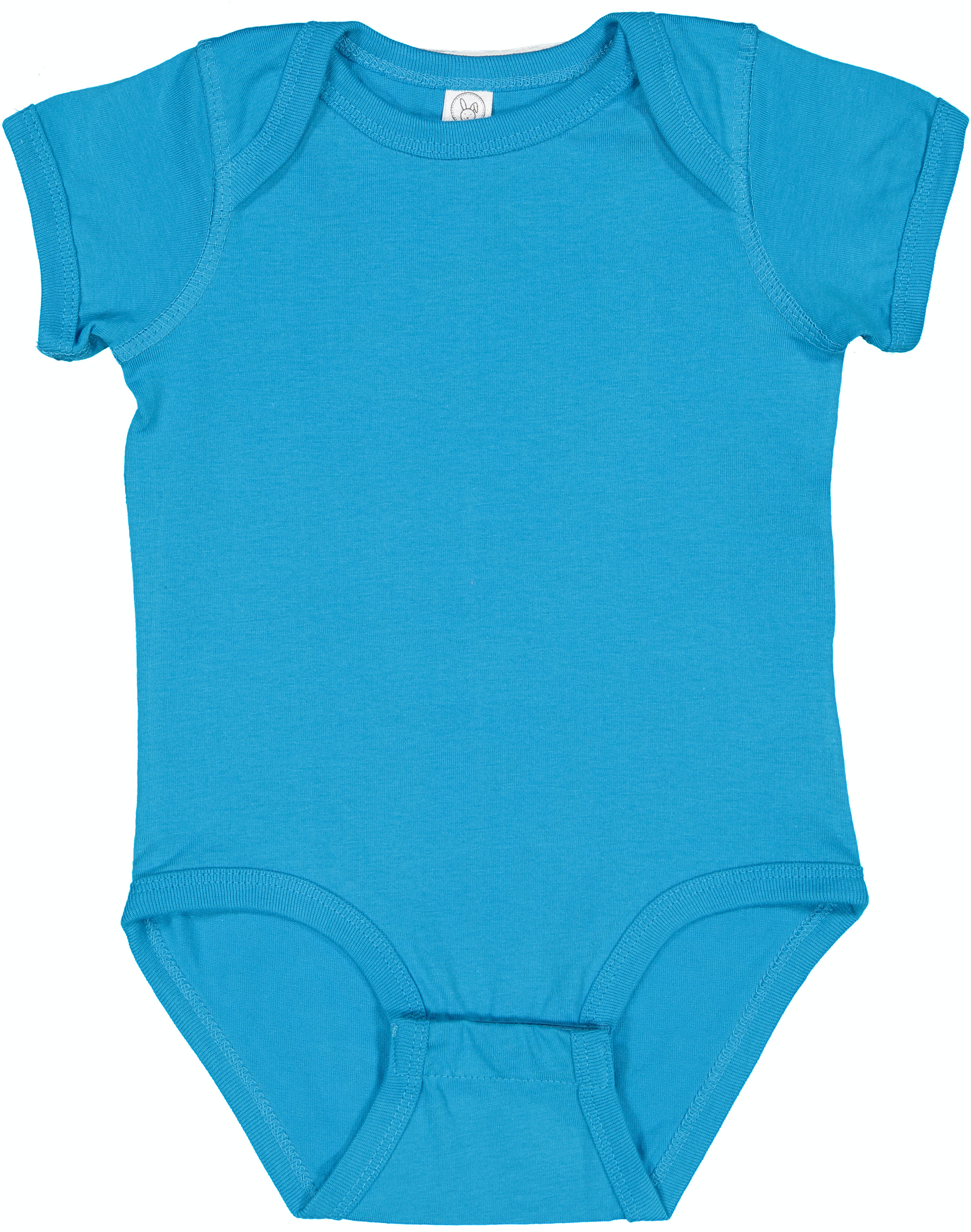 Infant Fine Jersey Bodysuit - Turquoise