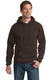 Port & Company PC90H - Unisex Essential Fleece Pullover Hoodie - Dark Chocolate Brown