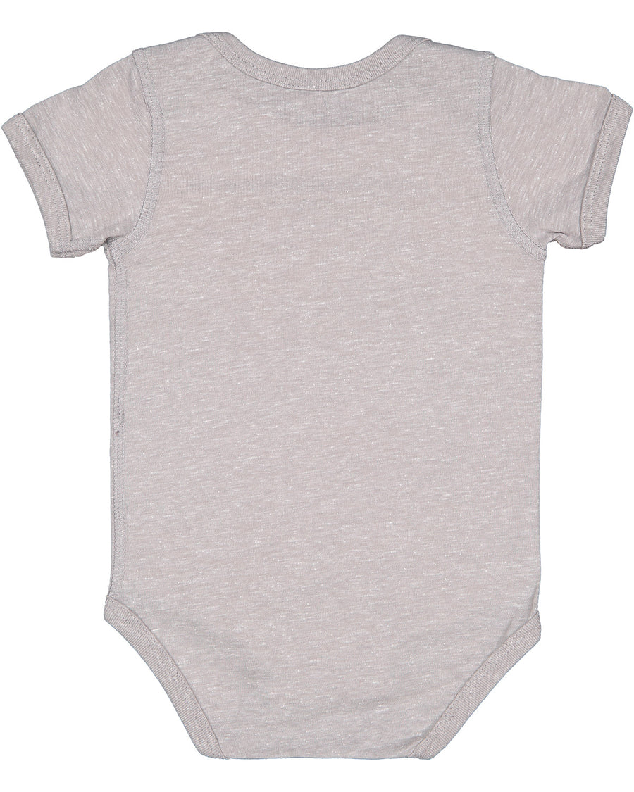 Infant Harborside Melange Bodysuit - Gray Melange