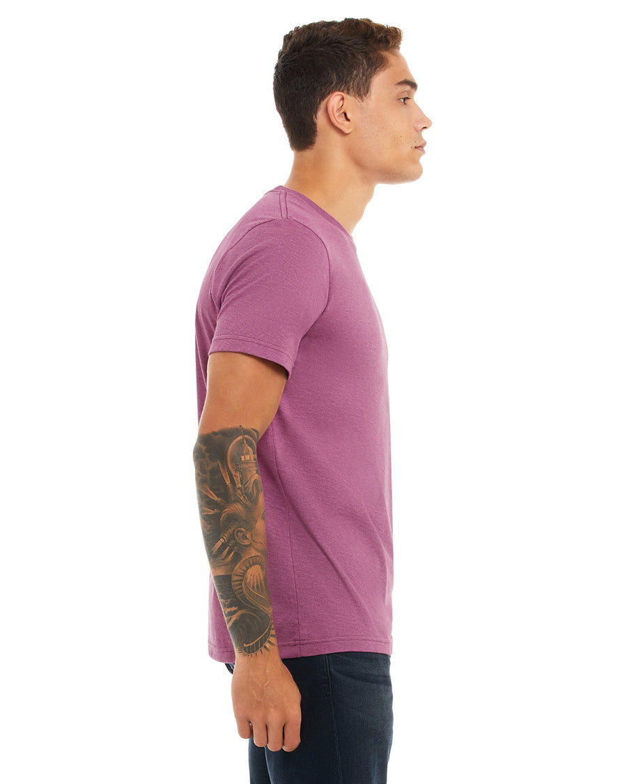 Unisex Heather CVC T-Shirt - Heather Magenta