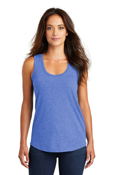 Women's Perfect Tri Racerback Tank - Royal Frost