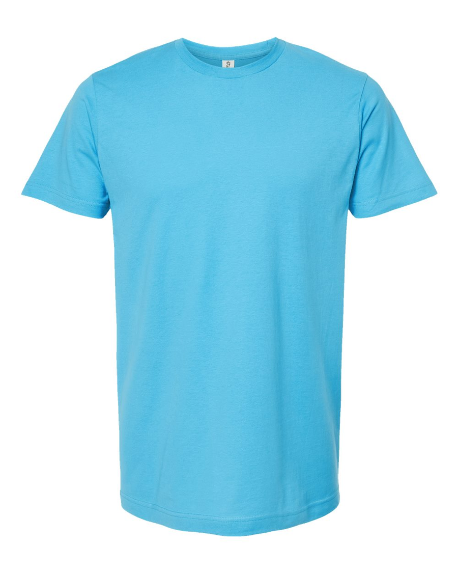 Unisex Fine Jersey Tee - Aqua