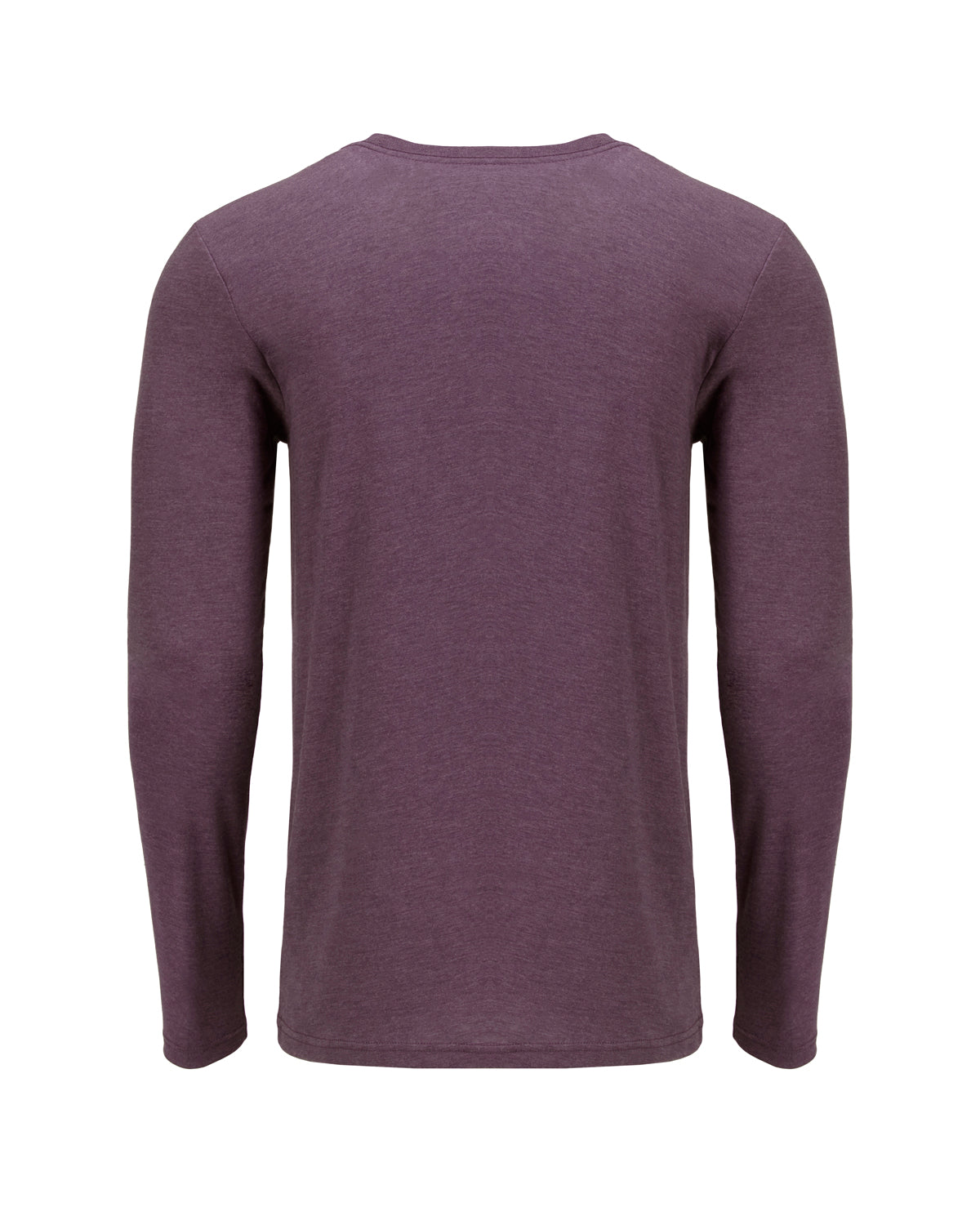 Men's Triblend Long-Sleeve Crew - Vintage Purple