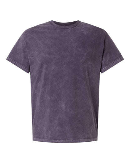 Unisex Mineral Wash T-Shirt - Aubergine