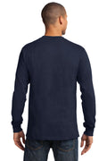 Unisex Long Sleeve Essential Tee - Deep Navy