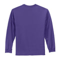 Unisex Long Sleeve Essential Tee - Purple
