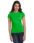 Women's Cotton/Polyester Tee - Neon Green