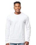 Unisex Heavyweight Long Sleeve Tee - White