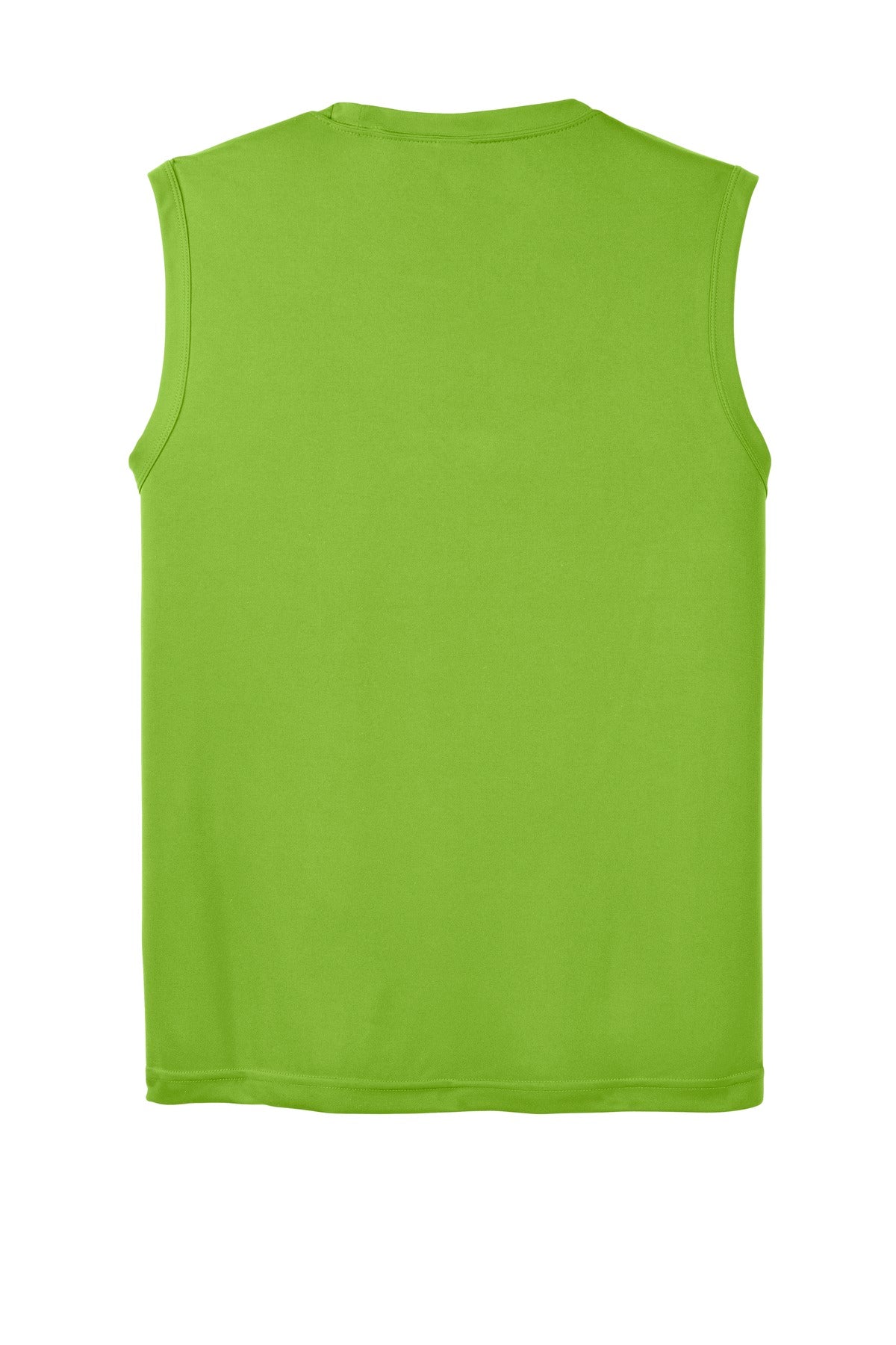 Men's Sleeveless PosiCharge Competitor Tee - Lime Shock