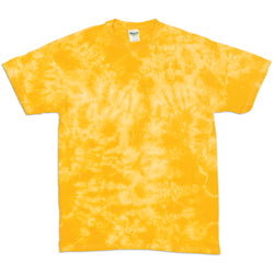 Crystal Tie Dye T-Shirt - Gold