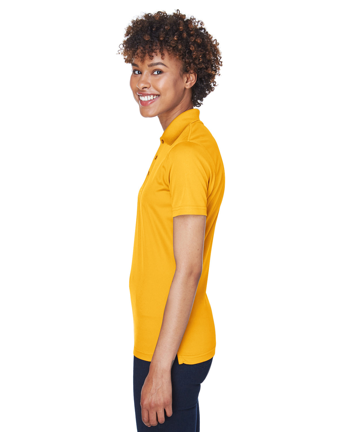 Women's Cool & Dry Mesh Piqué Polo - Gold