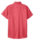 Women's Short Sleeve Easy Care Shirt - Hibiscus