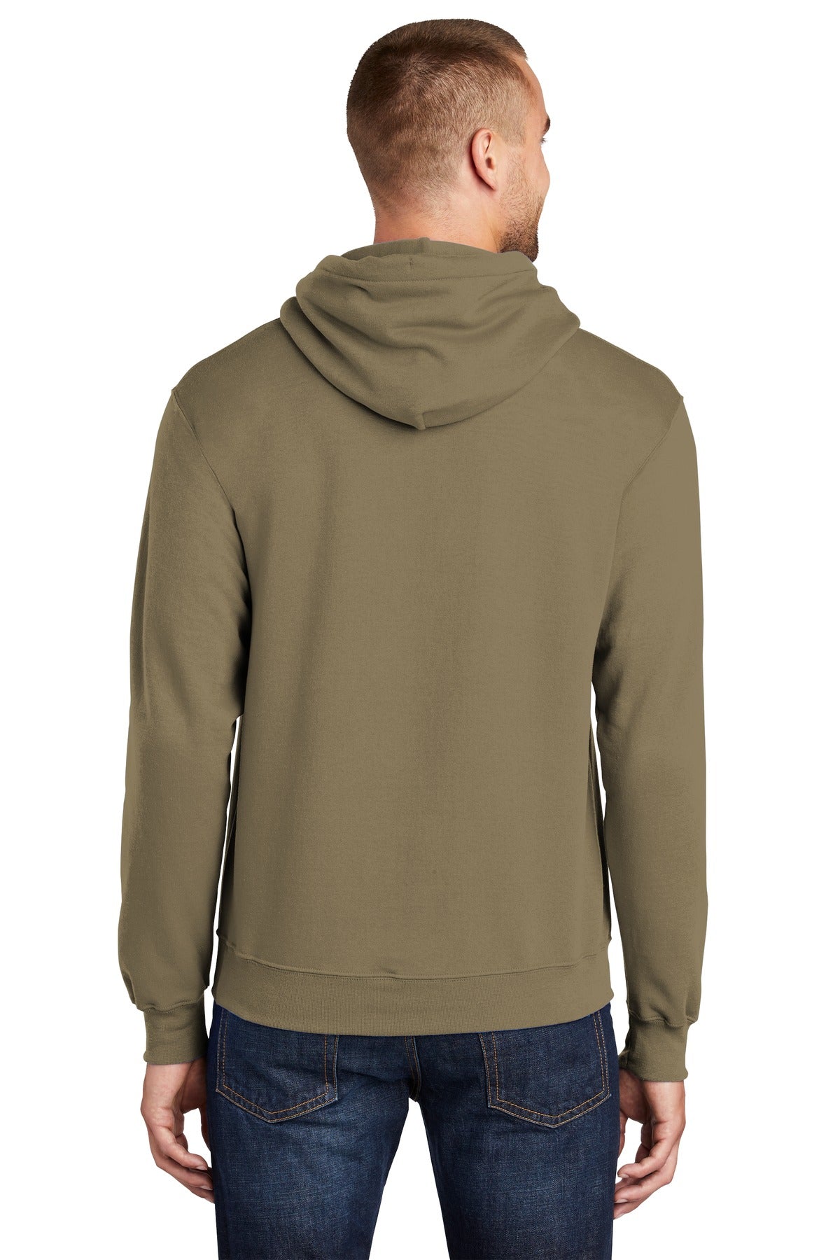 Unisex Core Fleece Pullover Hoodie - Coyote Brown