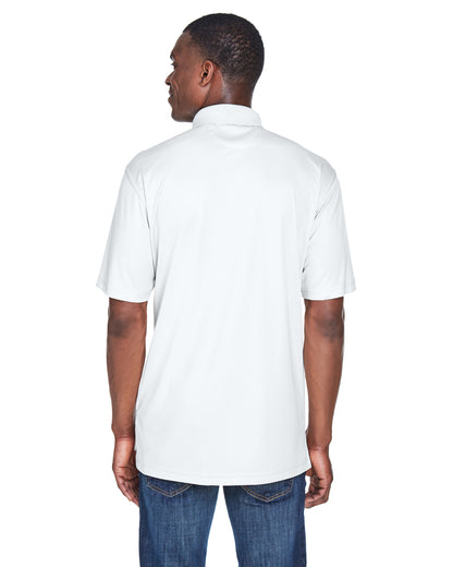Men's Cool & Dry Sport Performance Interlock Polo - White