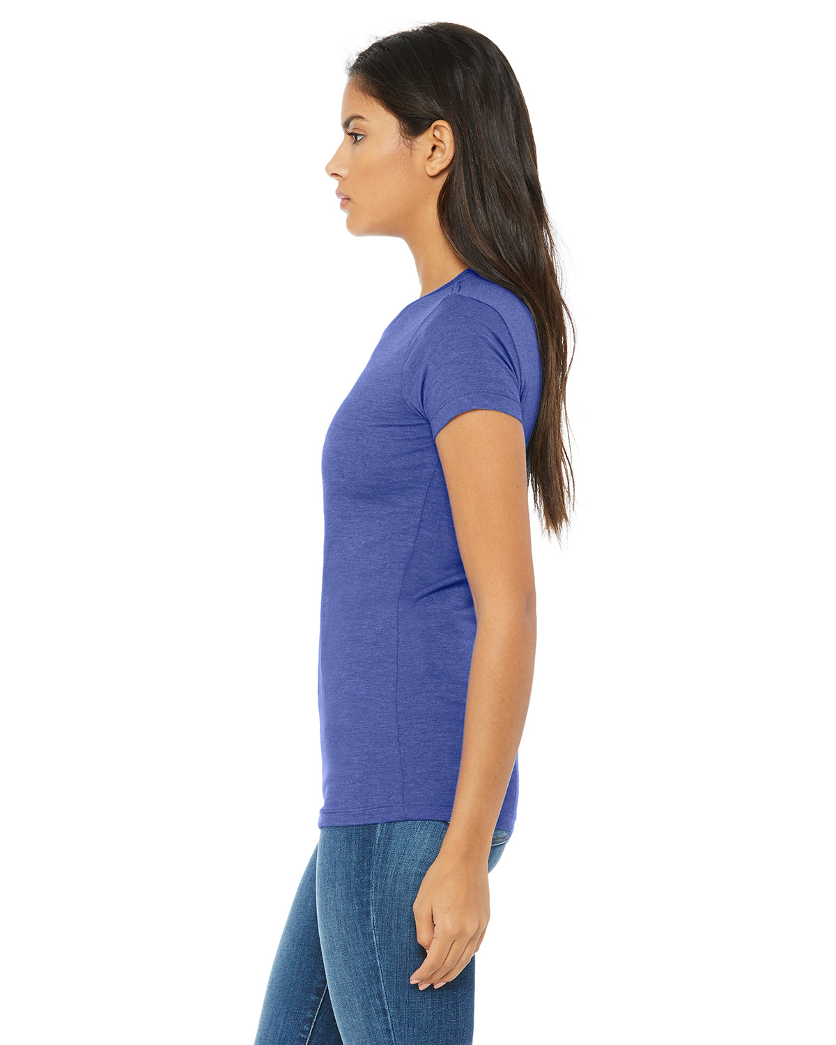 Women's Junior Fit Favorite T-Shirt - Heather True Royal