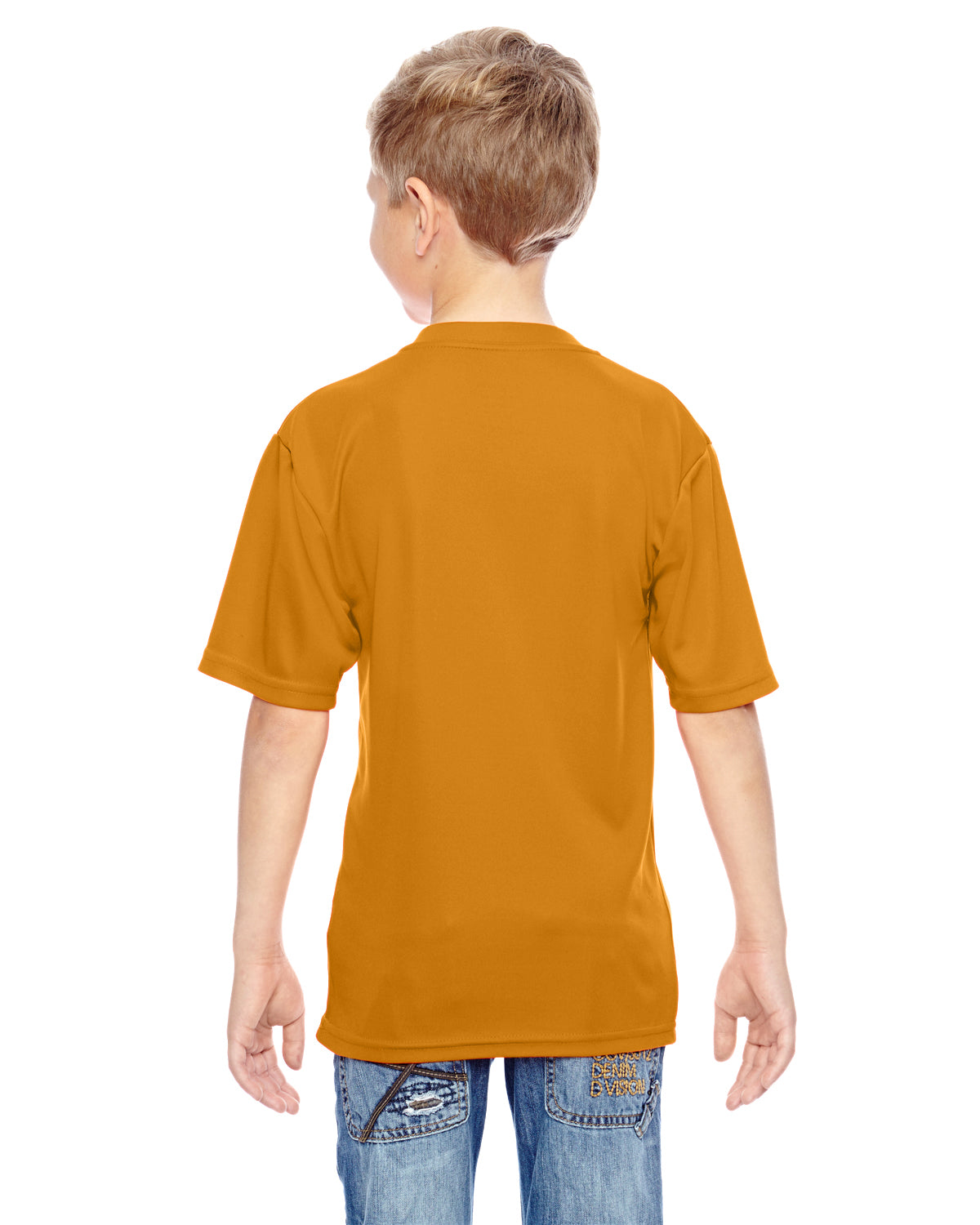 Youth Wicking T-Shirt - Gold