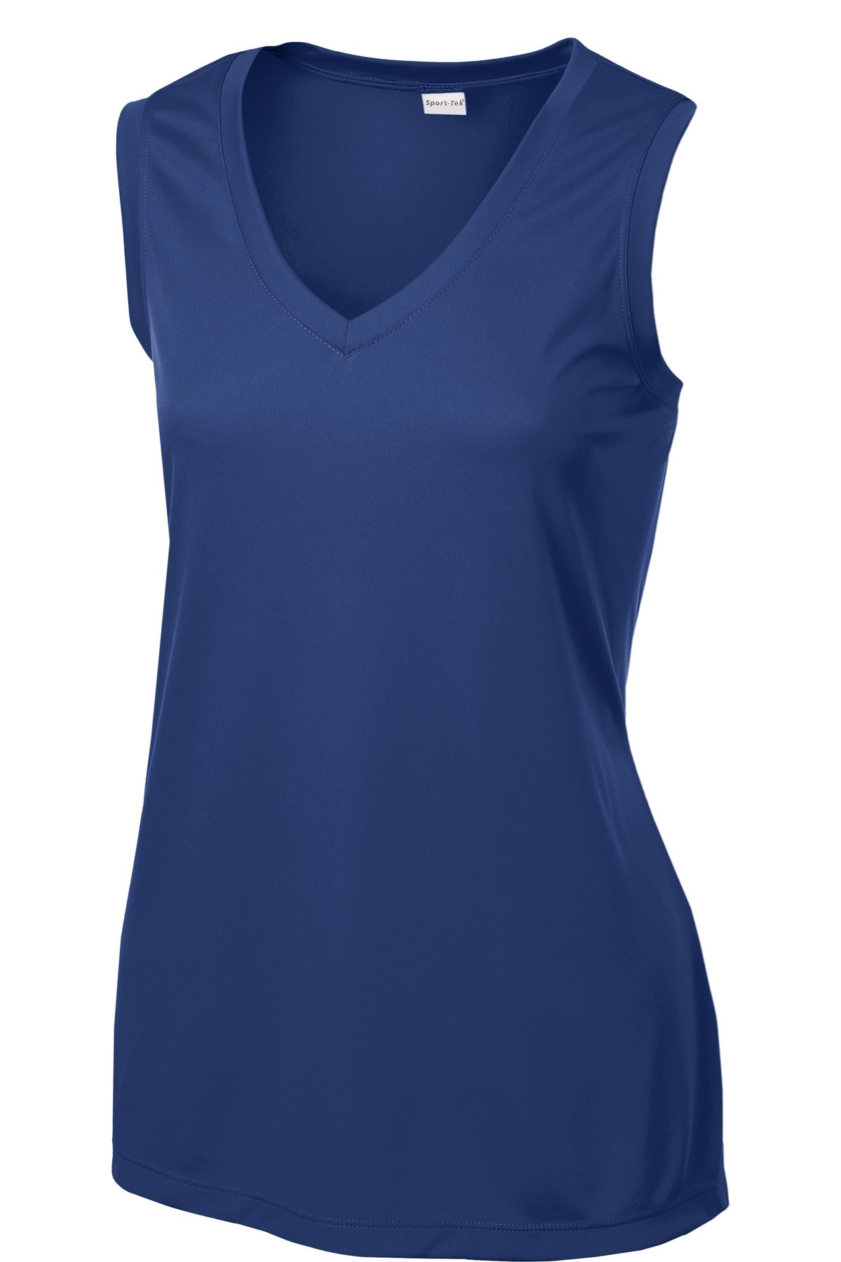 Women's Sleeveless PosiCharge Competitor V-Neck Tee - True Royal