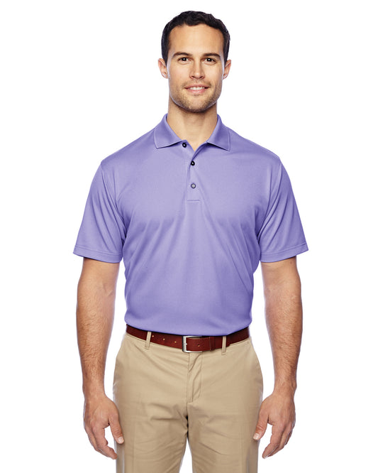Men's climalite Basic Short-Sleeve Polo - Light Flash Purple / Black