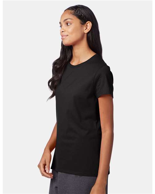Hanes SL04 Black — on model side