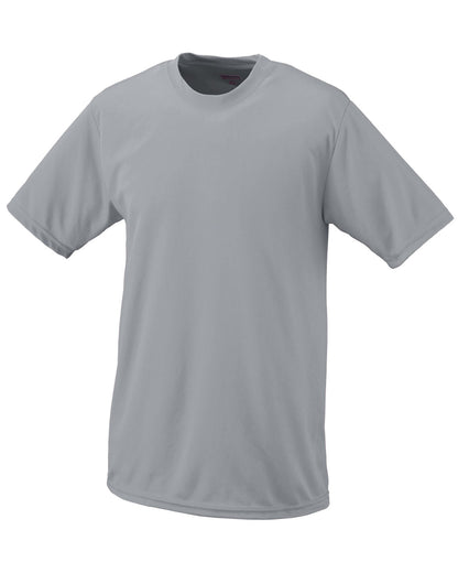 Youth Wicking T-Shirt - Silver Gray