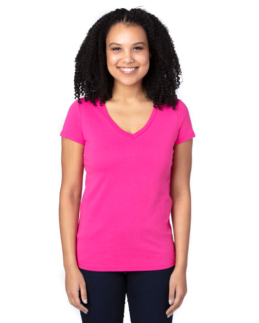 Women's Ultimate V-Neck T-Shirt - Hot Pink