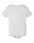 Infant Baby Rib Creeper - White