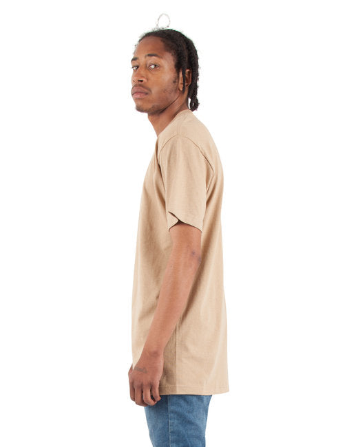 Unisex Active Short-Sleeve Crewneck T-Shirt - Khaki
