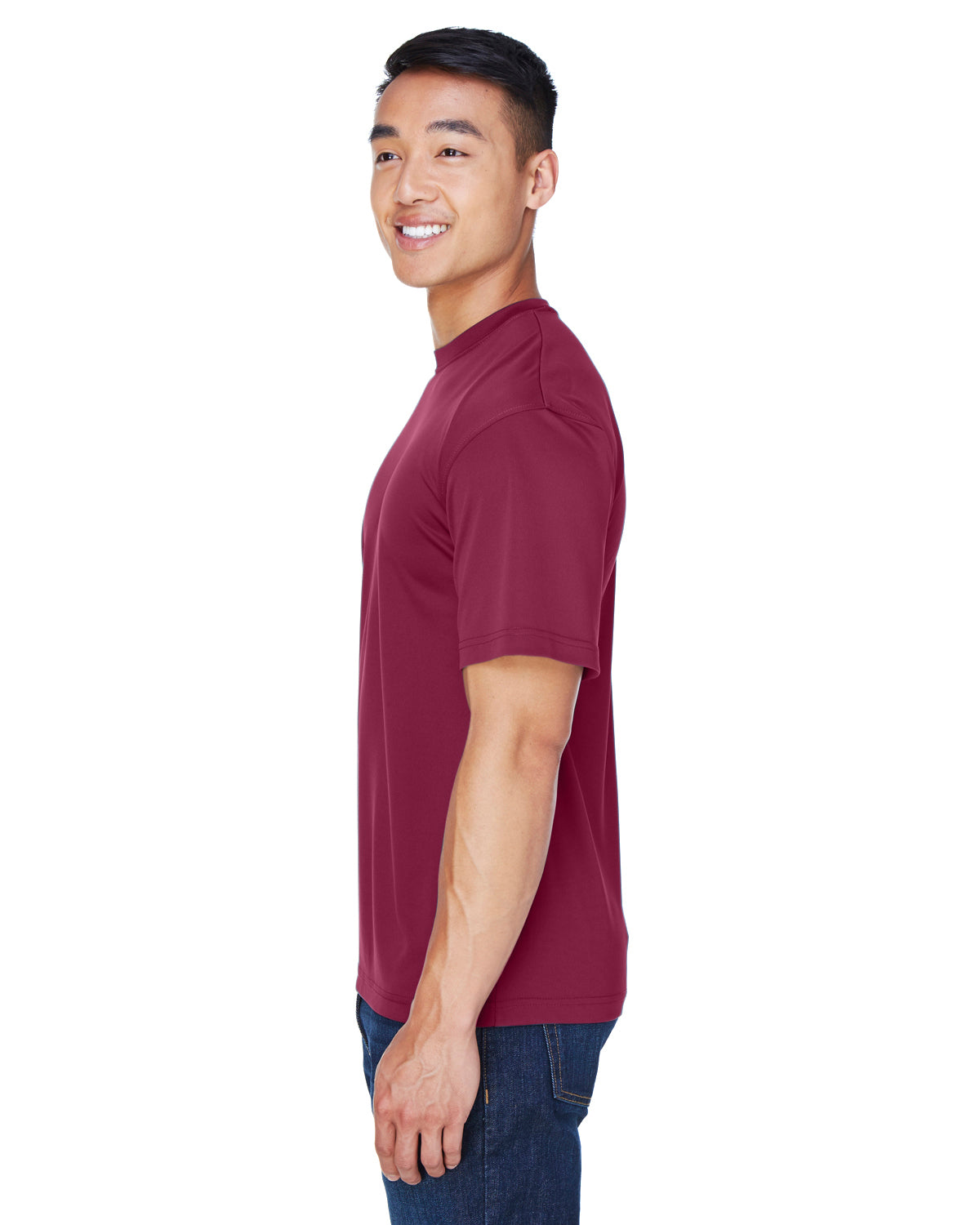 Men's Cool & Dry Sport T-Shirt - Maroon
