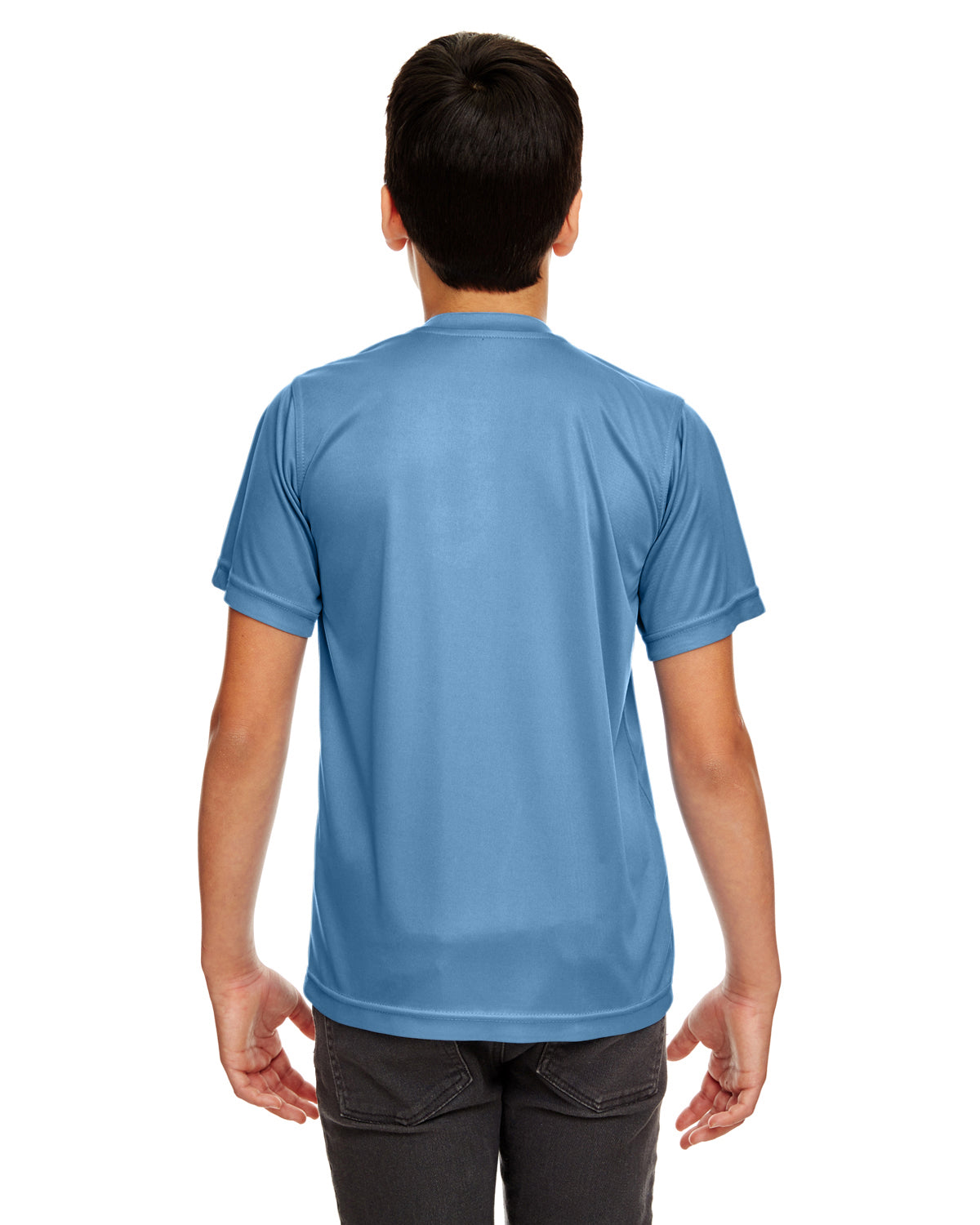 Youth Cool & Dry Sport Performance Interlock T-Shirt - Indigo