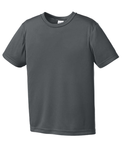 Youth PosiCharge Competitor Tee - Iron Gray
