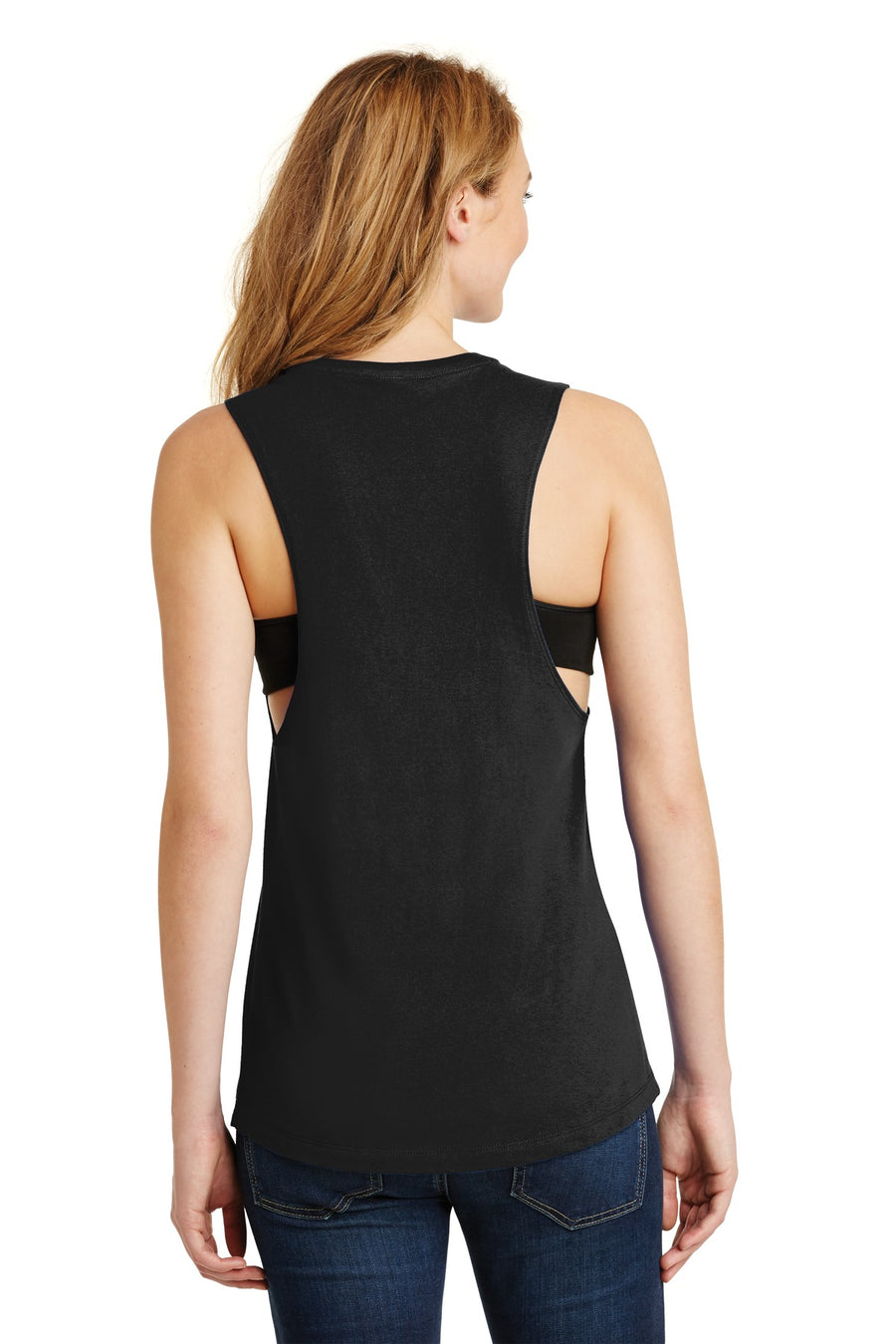 Women's Fitted V.I.T. Festival Tank - Black