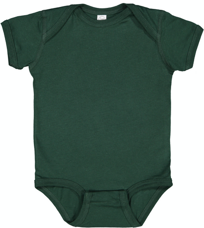 Infant Fine Jersey Bodysuit - Forest