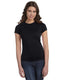 Bella + Canvas 6650 - Women's Cotton/Polyester Tee - Black