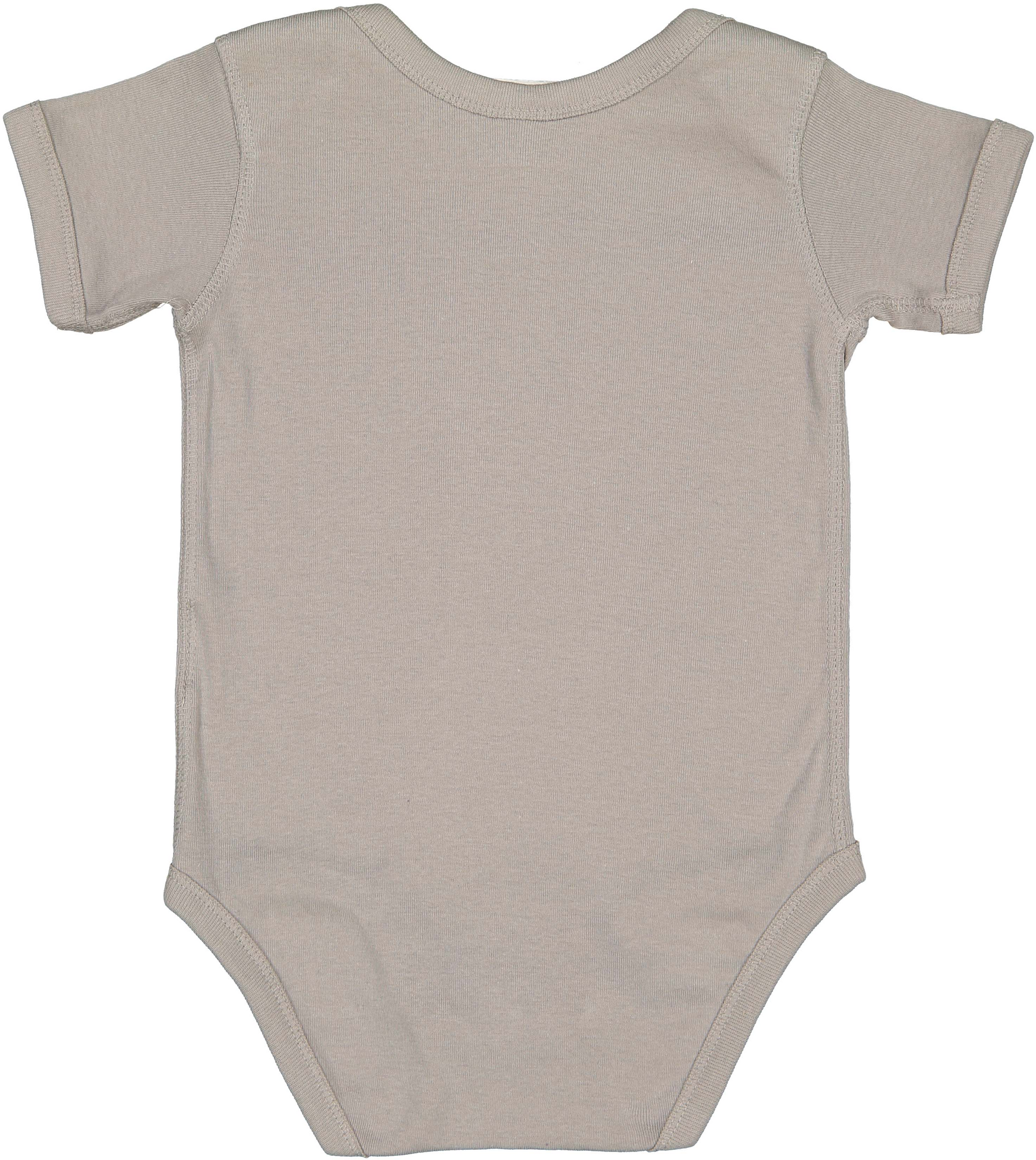 Infant Baby Rib Bodysuit - Titanium