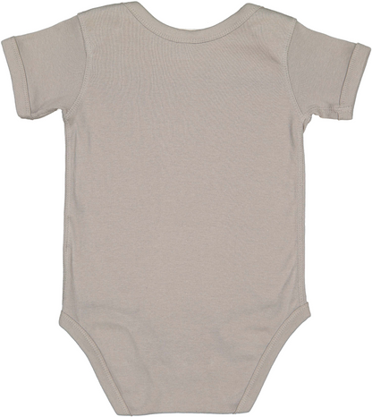 Infant Baby Rib Bodysuit - Titanium