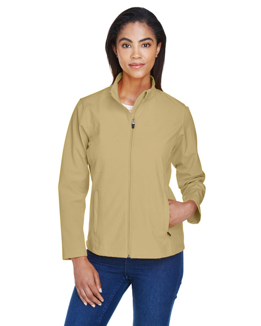 Women's Leader Soft Shell Jacket - Sport Vegas Gold