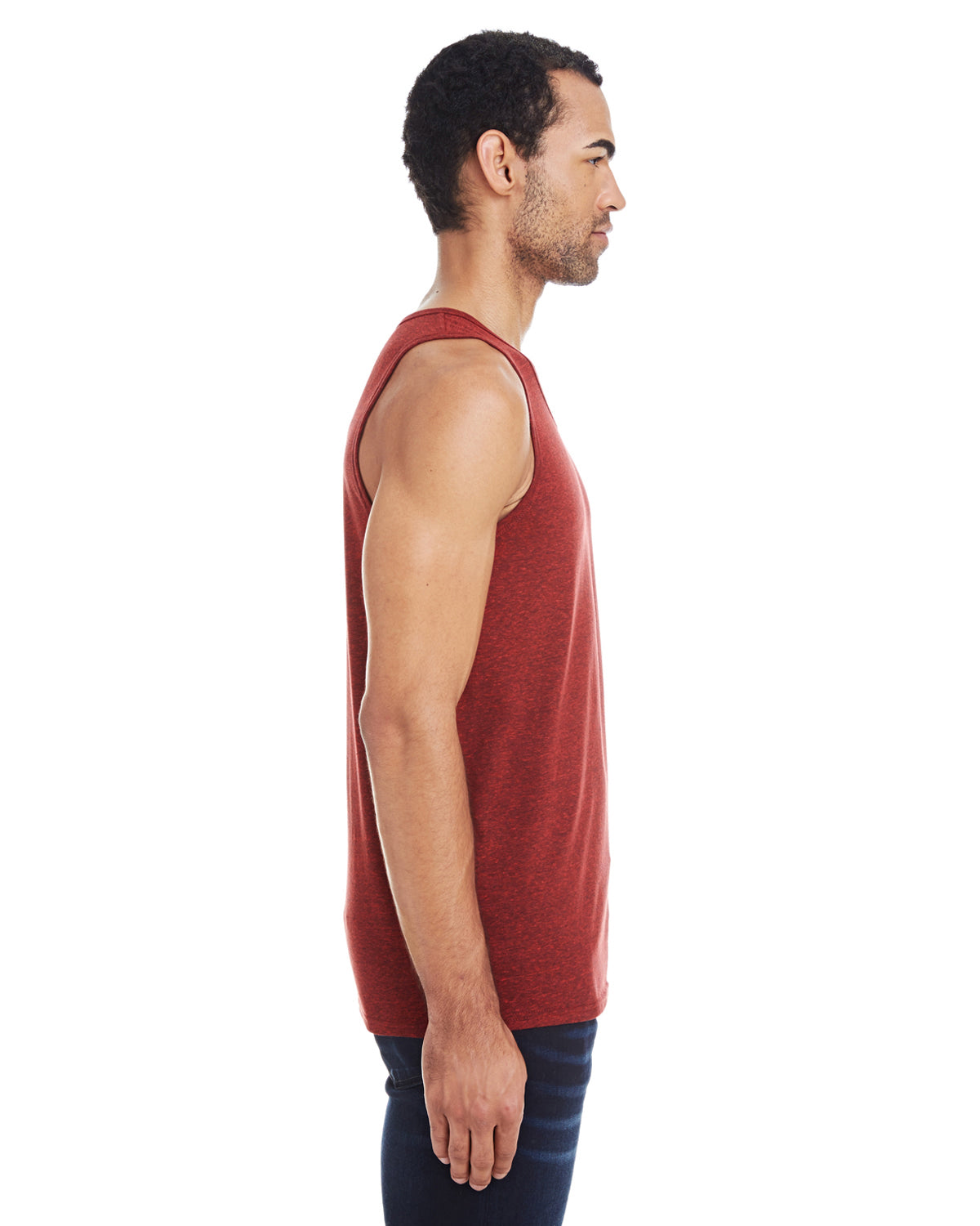Unisex Triblend Tank - Card Black Triblend
