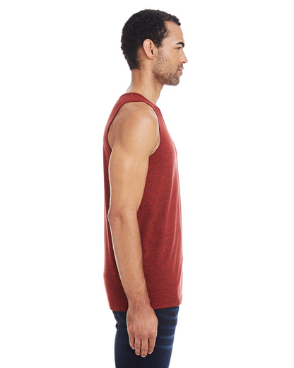 Unisex Triblend Tank - Card Black Triblend