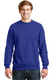 Hanes P1607 - Unisex Ecosmart® 50/50 Crewneck Sweatshirt - Deep Royal